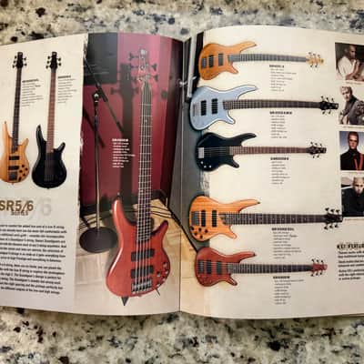 Ibanez Catalog Guitar Bass 2003 Jet King SZ S AX GAX RG JS Jem PGM iceman artist btb George Benson image 19