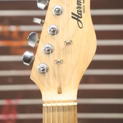 Harmony H-80 Strat Style Electric Guitar Sunburst Finish 1980's image 2