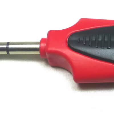 LASE Professional 2 x 3.5mm Stereo Jack to1 x 1/4"(6.3mm) Stereo Plug Adapter. image 1
