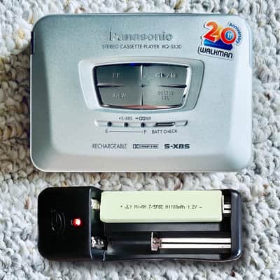 Panasonic SX30 Walkman Cassette Player, Excellent Silver Color ! Tested & Working ! image 1