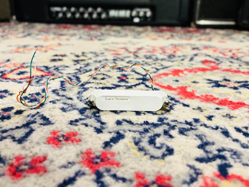 2017 Lace Sensor Gold Single Coil Pickup USA - White image 1