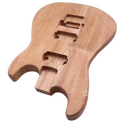 ST Guitar Body Okoume Wood Electric Guitar Barrel Guitar Accessories image 4