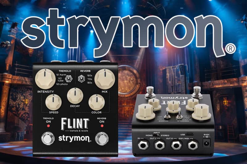 STRYMON Flint V2 - Tremolo & Reverb Pedal image 1