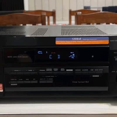 VINTAGE PIONEER MUSIC/SURROUND AMPLIFIER RECIEVER/5.1 CHANNEL image 1