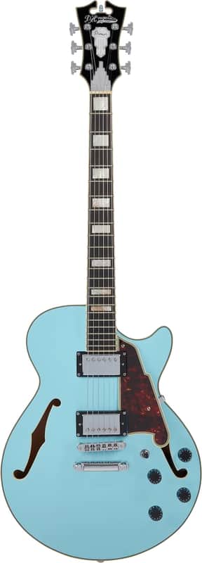 D'Angelico Premier SS Electric Guitar - Sky Blue (2022) image 1