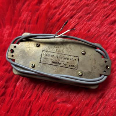 Gotoh (Goto) PAF Clone - Used By Tokai, Burny, Fresher, etc... 1970's - 1980's - Double Black Bobbins Double Screw Pole - Humbucker - Made in Japan MIJ image 2