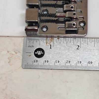 Ibanez B105 5-String Bass Bridge 2BB1B105K- US Patent 6133515- Cosmo Black- NOS Unused image 8
