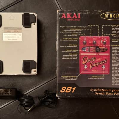 Akai Deep Impact SB1 Bass Synth – Very Good – Original Matching Serial Box + PSU image 14