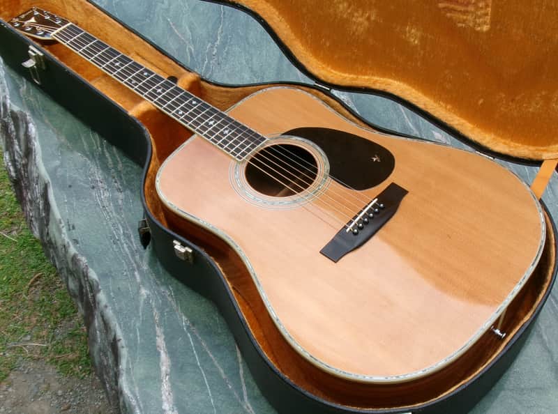 1979 Yairi YW-500P D-35 style + Vintage Hard Case image 1
