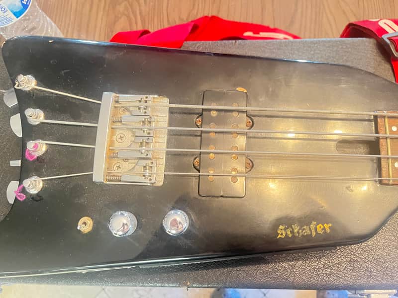 Schafer Headless bass 1970-1990 - Black image 1