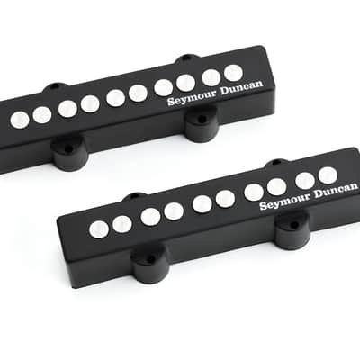 Seymour Duncan SJ5-3 5 String Quarter Pound Jazz Bass Single Coil Pickup Set image 7