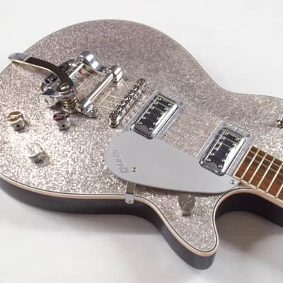 Gretsch G5230T Electromatic Jet FT with Bigsby - Silver Sparkle image 4