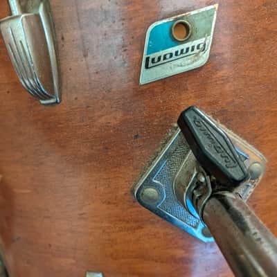 1972 Ludwig Double Bass Drum 6 piece Drum Set 3 Ply Bild 20