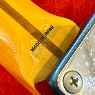 MIJ Fender Stratocaster ST-57 2014 - OLP old lake placid blue original Japan image 11