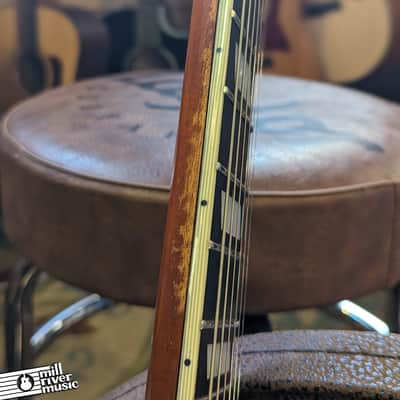 Eastman T64/v-T-GB Thinline Hollow Body Electric Guitar Antique Gold Burst w/ Hard Case image 11