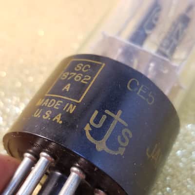 Raytheon perfect Matched Pair (2) VT-231 tNOS AT1000 TESTED Vacuum Tubes WWII military JAN-CRC-6SN7-GT dual triode 1941-1952 image 9