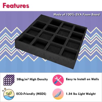 Foroomaco Waffle Diffuser Black image 3