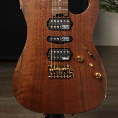 Schecter Japan Custom Shop EX-5B-CTM-VTR Walnut HSH MIJ image 5
