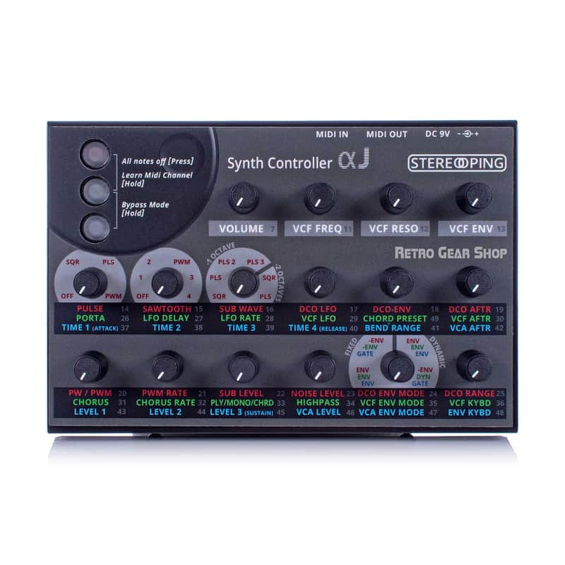 Stereoping CE-1 Alpha J Midi Controller Alpha Juno 1 2 MKS-50 image 1