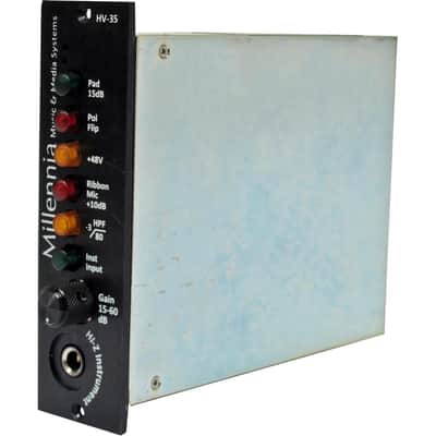 Millennia Media HV-35 Single Channel 500-Rack Microphone Preamplifier image 4