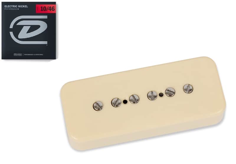 Seymour Duncan P90 Silencer Neck Pickup - Cream ( w/ 1 Set FREE Strings ) image 1