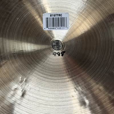 MEINL 16" BYZANCE TRADITIONAL TRASH CRASH - 888G - FLOOR MODEL image 5