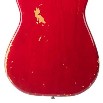 1964 Fender Duo-Sonic Transparent Cherry w/Original Hard Shell Case #L32637 image 4