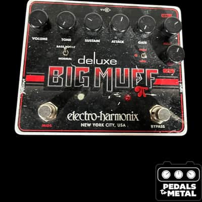 Electro-Harmonix Deluxe Big Muff Pi Distortion / Sustainer 2014 - Present - Black / Red - X16136 image 1
