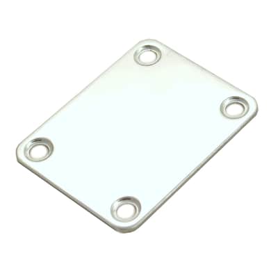 Replacement Metal Neck Plate For bolt-on neck Guitars ,w/4 Screws ,Chrome image 6