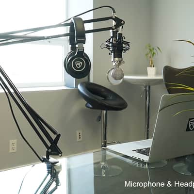 AKG ARA C22 USB Condenser Microphone+Mic Boom Arm For Recording/Podcast/Gamer image 11