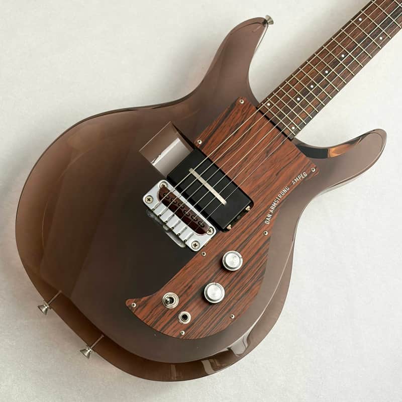 Ampeg Dan Armstrong ADAG-2 Lucite 1998 - Smoked Black ≒4.10kg [USED][Made in Japan][GSB019] image 1