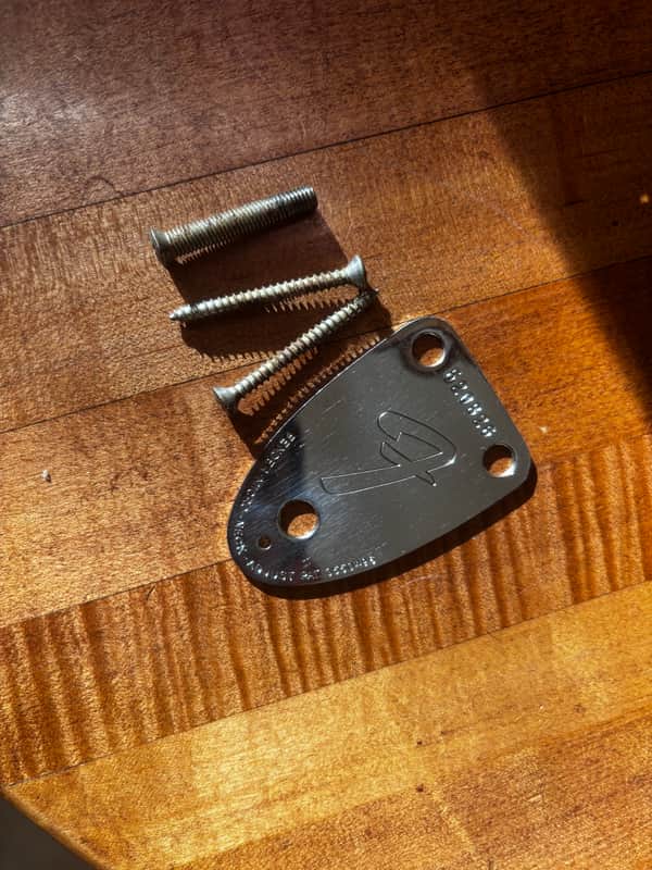 Fender Stratocaster 1974 3 Bolt Neck Plate image 1