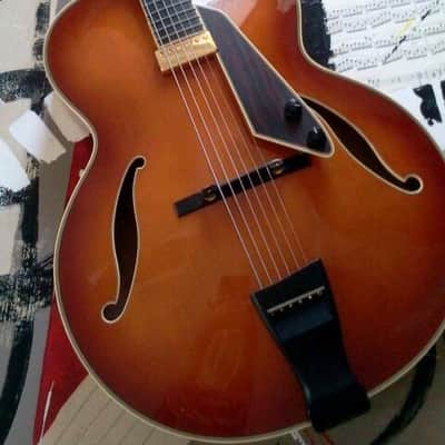 D'Aquisto DQ-NYE "New Yorker" Electric Jazz Guitar Almond Burst image 15