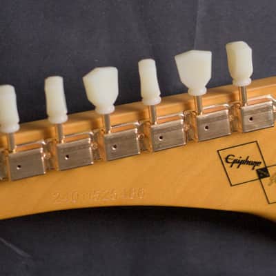 Epiphone "Inspired By Gibson" Custom 1958 Korina Explorer - Aged Natural - 2024 image 8