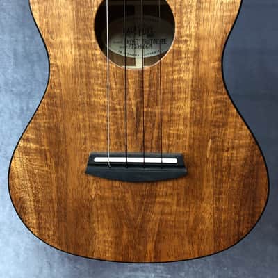 Kala 1KOA-T Prototype All Solid Koa Satin Tenor Ukulele w/ Tweed Hard Case and D'addario Humidifier image 2