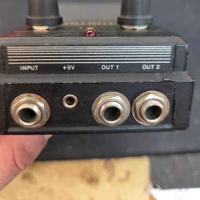 MXR Distortion+ Series 2000 1983-1985 - Black & yellow gold image 2