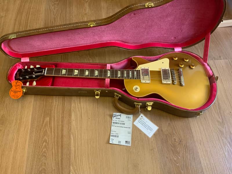 Gibson 1957 Les Paul Gold Top reissue VOS - Gold Top image 1