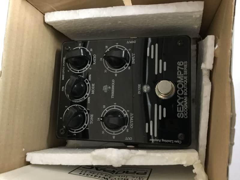 Cicognani Engineering SexyComp76 Opto Limiter Compressor Pedal image 1