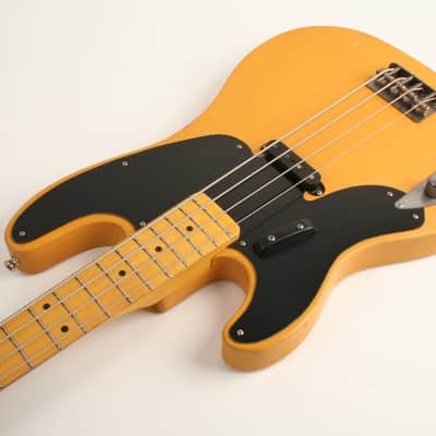 Nash Bass PB-52 Butterscotch Blonde Lollar Pickup Left Handed image 3