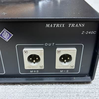 Neumann Z-240C Stereo Mid-Side Matrix Mastering Audio Transformer set image 3