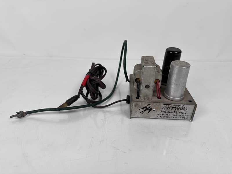 Vintage The Fisher Preamplifier PR-6 Tube Phono Tape Preamp image 1