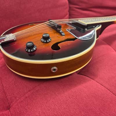 Stadium Acoustic Electric A-Style Mandolin ST-M5 - Vintage sunburst image 8