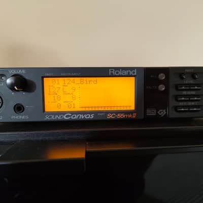 Roland Sound Canvas SC-55mkII MIDI Sound Generator 1993 - 1997 - Black