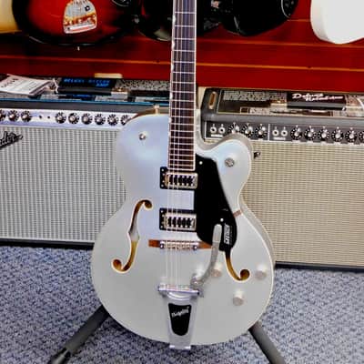 2022 Gretsch G5420T Electromatic Hollowbody Single-cut Electric Guitar w/Bigsby! Airline Silver! VERY NICE!!! image 2