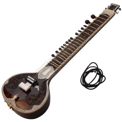 Kanai Lal Professional Electric Travel Sitar image 3