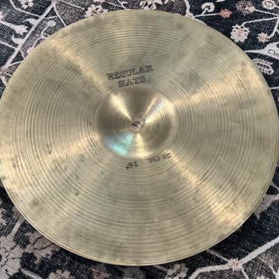 Vintage SABIAN 14" AA Regular Hi-Hat Cymbals PAIR 1985-2001 - Natural Patina image 11