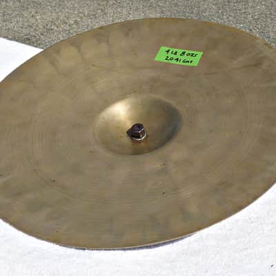 Soleman (?) Vintage 15" Marching Crash Cymbals with Wooden Handles - Traditional Natural Brass - PV Music Drum Shop Inspected and Tested - Play / Sound / Look Great image 15