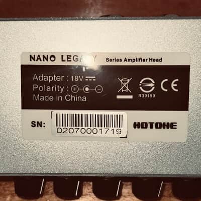 Hotone Nano Legacy Eagle's Heart 5-Watt Guitar Head 2010s - Black image 5