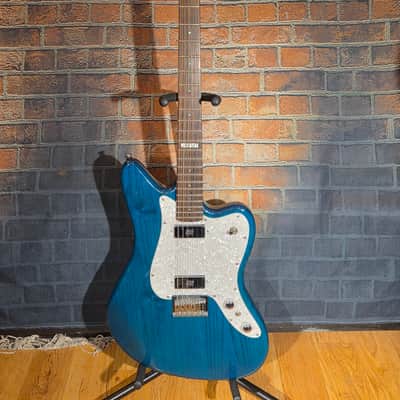 ESP LTD XJ-6 2013 - 2014 - See Thru Blue image 1