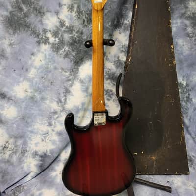Vintage RARE 1965 Daimaru By KAWAI Model 802 Japan Redburst Pro Setup New Strings Original Hard Shell Case image 11